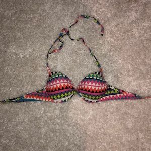 Xhilaration Aztec Bikini Top